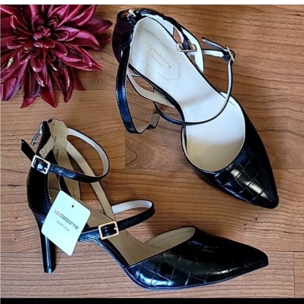 Liz Claiborne Womens Harvey Stiletto Heel Pumps